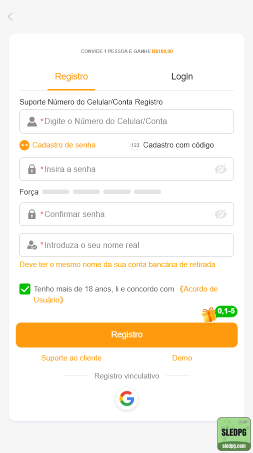 sledpg.com - acessar em rápido página de login